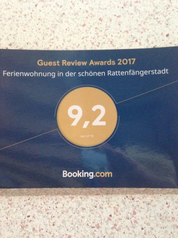 האמלן Ferienwohnung In Der Schoenen Rattenfaengerstadt מראה חיצוני תמונה